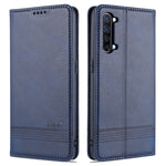 Custodia portafoglio in pelle con slot carte per smartphone compa