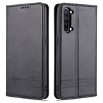 Custodia portafoglio in pelle con slot carte per smartphone compa