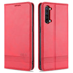 Custodia portafoglio in pelle con slot carte per smartphone compa