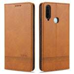 Custodia portafoglio in pelle con slot carte per smartphone compa