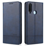 Custodia portafoglio in pelle con slot carte per smartphone compa