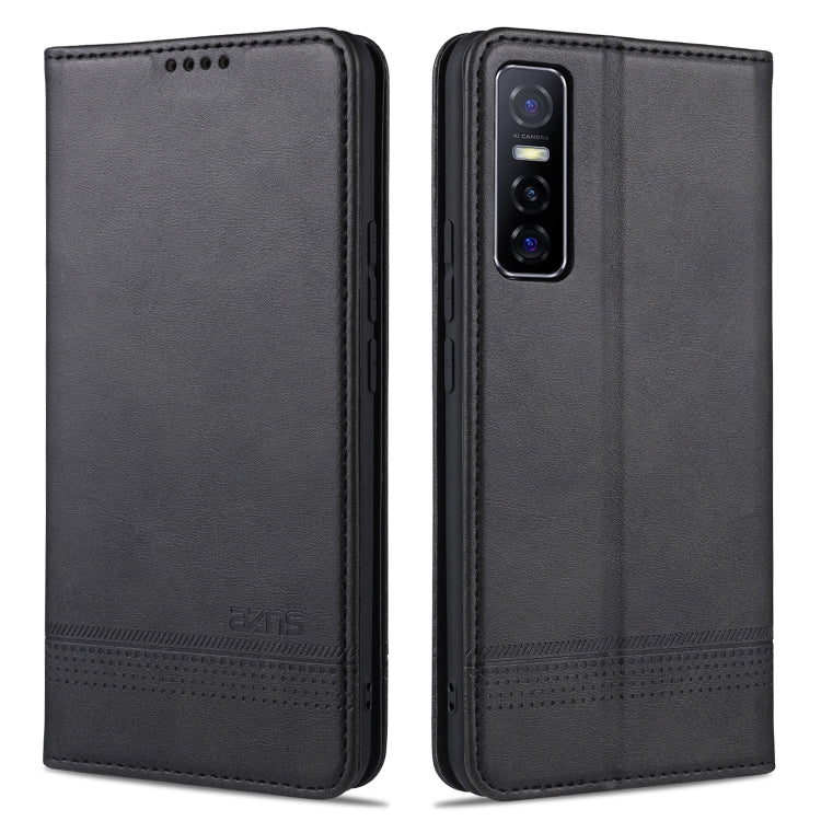 Custodia portafoglio in pelle con slot carte per smartphone compa