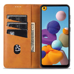 Custodia portafoglio in pelle per Samsung Galaxy M31