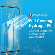 2 pellicole protettive per schermo a copertura totale IMAK Hydrogel Film III, For Huawei Mate 40 Pro 5G, For Huawei Mate 40 Pro+ 5G, For OnePlus 8T, For Google Pixel 4a 4G, For Google Pixel 4a 5G, For Asus Zenfone 7 ZS670KS, For Samsung Galaxy S20+    ...