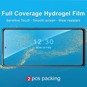 2 pellicole protettive per schermo a copertura totale IMAK Hydrogel Film III, For Huawei Mate 40 Pro 5G, For Huawei Mate 40 Pro+ 5G, For OnePlus 8T, For Google Pixel 4a 4G, For Google Pixel 4a 5G, For Asus Zenfone 7 ZS670KS, For Samsung Galaxy S20+    ...