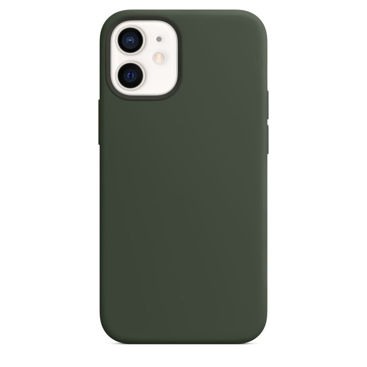 Custodia silicone liquido MagSafe per iPhone 12
