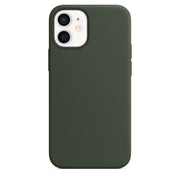 Custodia silicone liquido MagSafe per iPhone 12