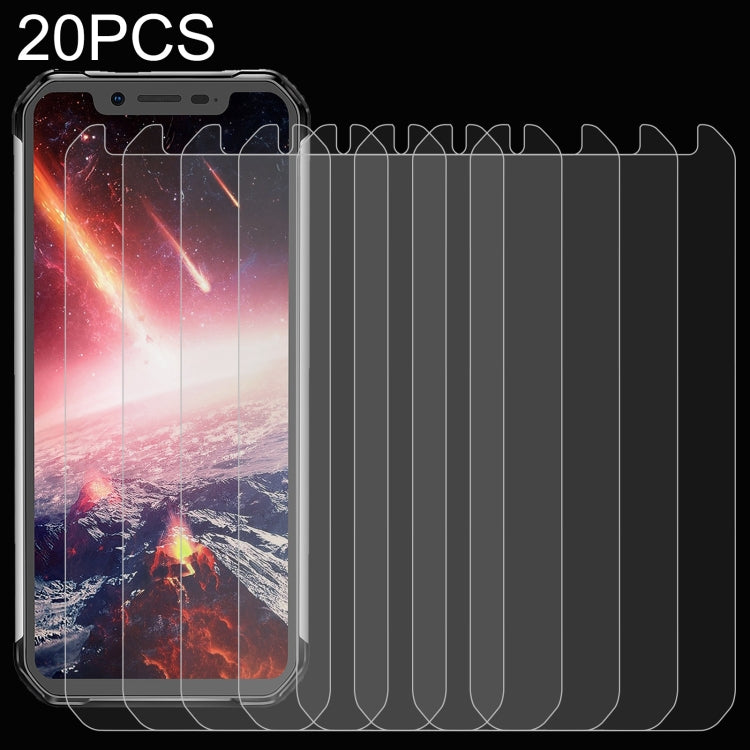 20 pellicole in vetro temperato da 0,26 mm 9H 2,5D, For Blackview BV9600 (20 PCS), For Blackview BV9600 E (20 PCS), For Blackview BV9600 Pro (20 PCS), For Blackview BV9800 (20 PCS), For Blackview BV9800 Pro (20 PCS), For Blackview BV9900 Pro (20 PCS)  ...