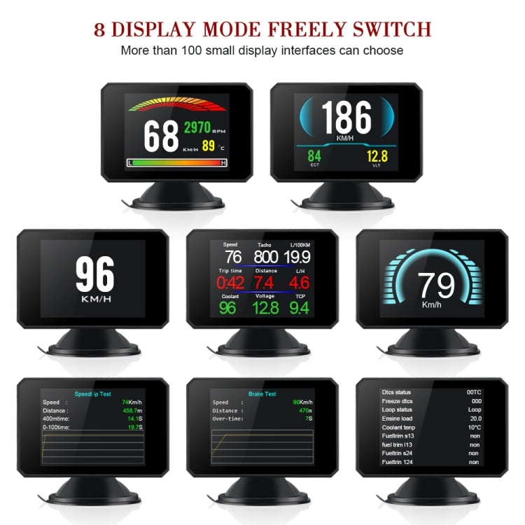 Eliminazione del codice di errore OBD2 del display head-up HUD per auto P16, P16