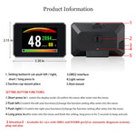 Eliminazione del codice di errore OBD2 del display head-up HUD per auto P16, P16