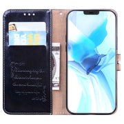 Custodia in pelle orizzontale per iPhone XR e 12