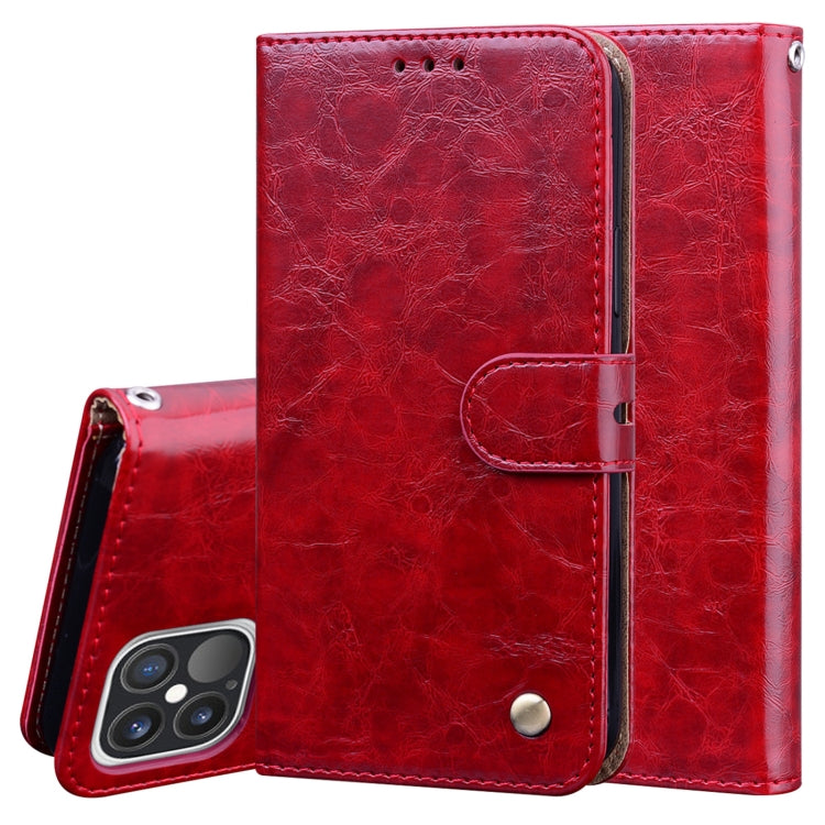 Custodia portafoglio in pelle orizzontale per iPhone XR e 12