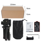 BEXIN MS19 Mini treppiedi per fotocamera regolabili da tavolo per fotocamera digitale puntiforme