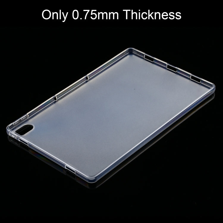 Custodia protettiva in TPU trasparente ultrasottile da 0,75 mm, For Lenovo Tab P11 (TB-J606F), For Lenovo Tab P11 Pro (TB-XJ706F)