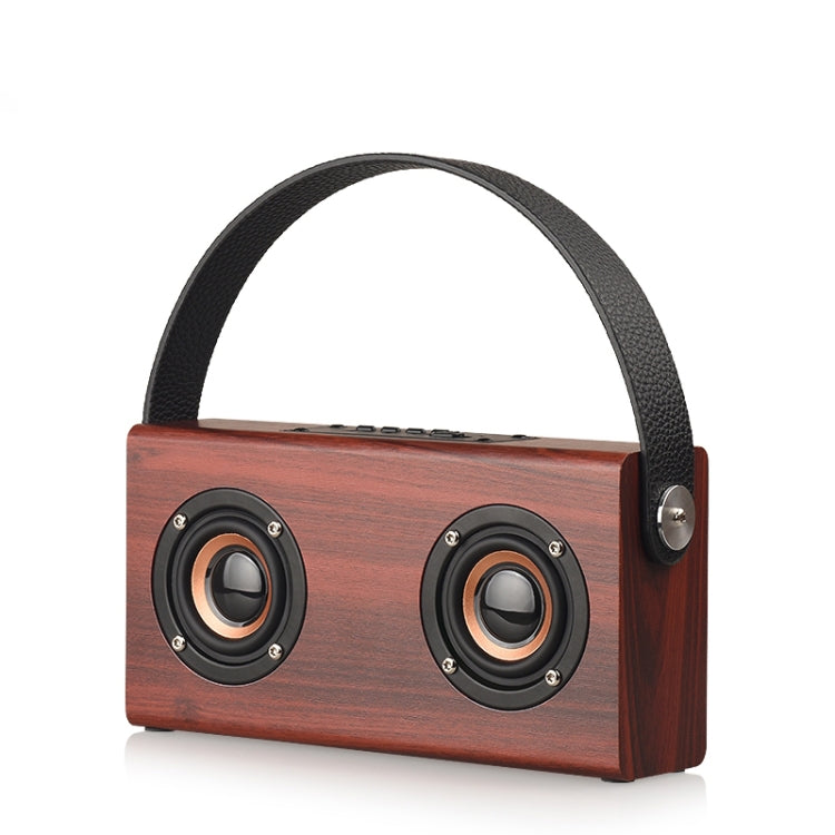 Altoparlante Bluetooth portatile D10 in legno