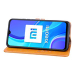 Custodia portafoglio in pelle con slot carte per Xiaomi Redmi 9A