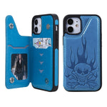 Custodia portafoglio con slot carte per iPhone 12 mini