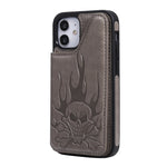 Custodia portafoglio con slot carte per iPhone 12 mini