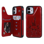 Custodia portafoglio con slot carte per iPhone 12 mini