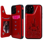 Custodia portafoglio con slot carte per iPhone 12 mini