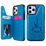 Custodia portafoglio con slot carte per iPhone 12 mini