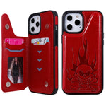 Custodia portafoglio con slot carte per iPhone 12 mini