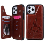 Custodia portafoglio con slot carte per iPhone 12 mini