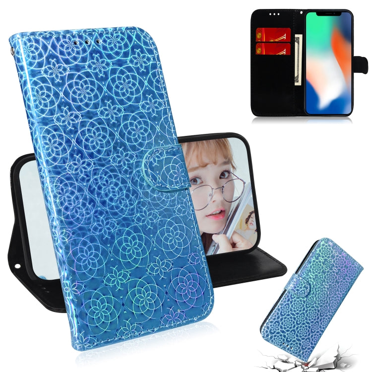 Custodia in pelle PU per iPhone X/11 con slot carte