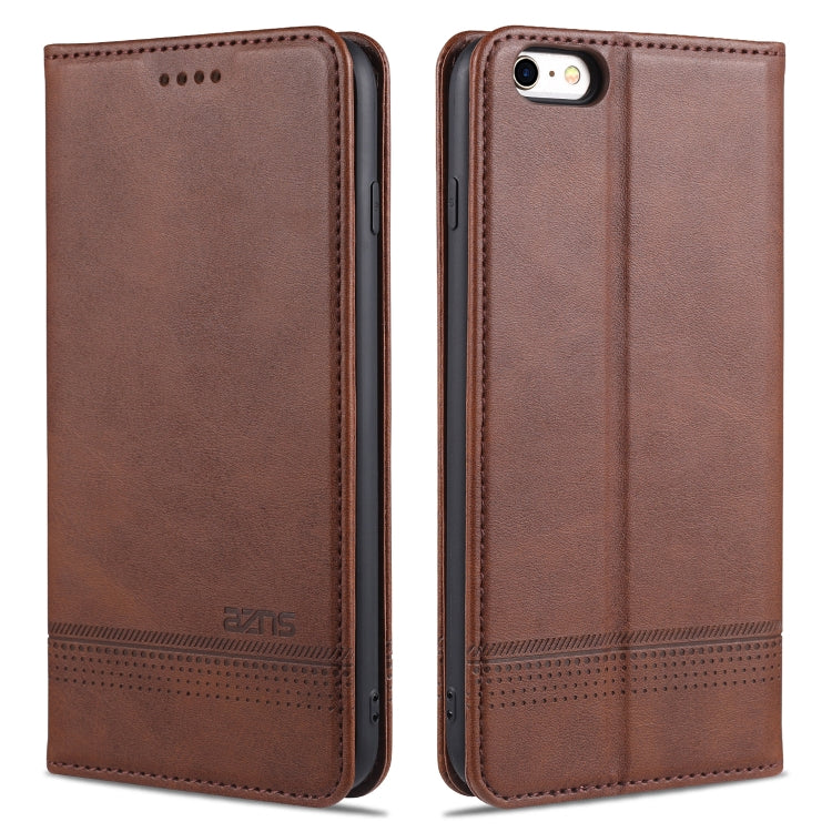 Custodia portafoglio in pelle orizzontale per iPhone 6,7,8 e Plus
