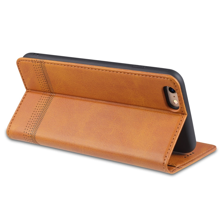 Custodia portafoglio in pelle orizzontale per iPhone 6,7,8 e Plus