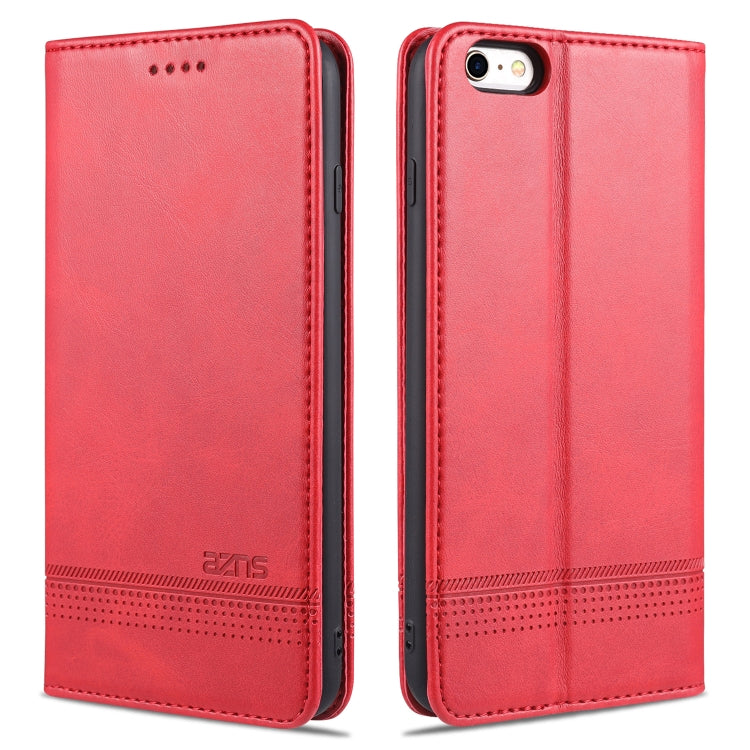 Custodia portafoglio in pelle orizzontale per iPhone 6,7,8 e Plus