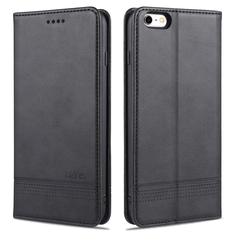Custodia portafoglio in pelle orizzontale per iPhone 6,7,8 e Plus