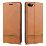 Custodia portafoglio in pelle orizzontale per iPhone 6,7,8 e Plus