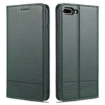Custodia portafoglio in pelle orizzontale per iPhone 6,7,8 e Plus