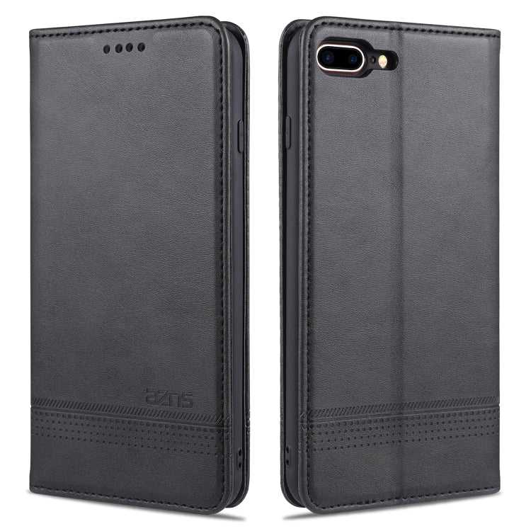 Custodia portafoglio in pelle orizzontale per iPhone 6,7,8 e Plus