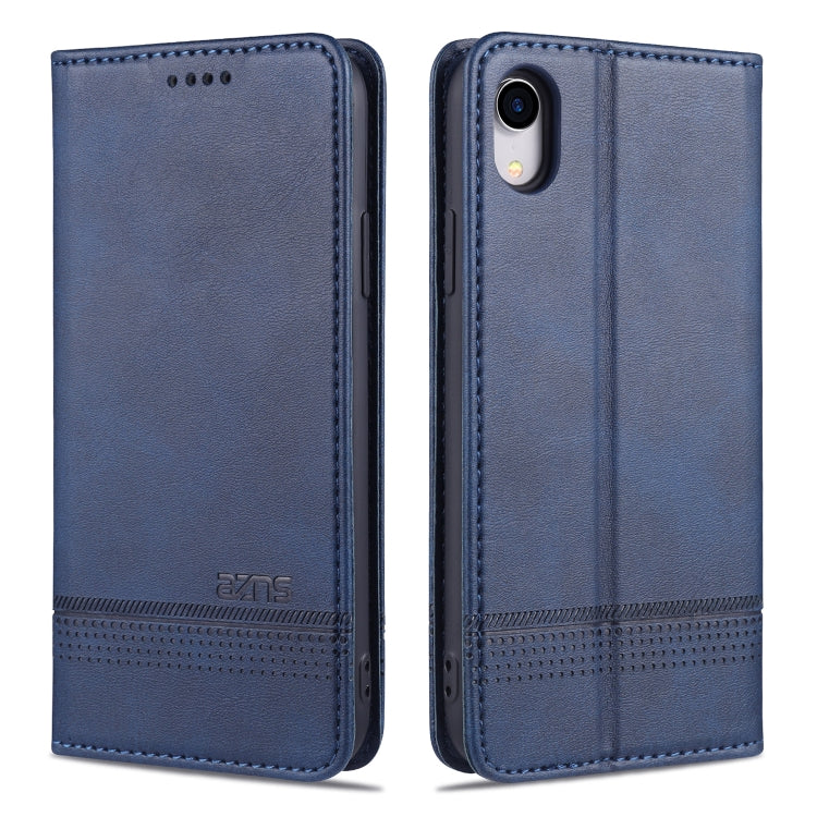 Custodia portafoglio in pelle con slot carte per iPhone XR