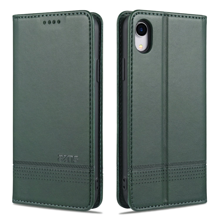 Custodia portafoglio in pelle con slot carte per iPhone XR