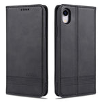 Custodia portafoglio in pelle con slot carte per iPhone XR