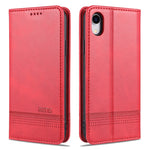 Custodia portafoglio in pelle con slot carte per iPhone XR
