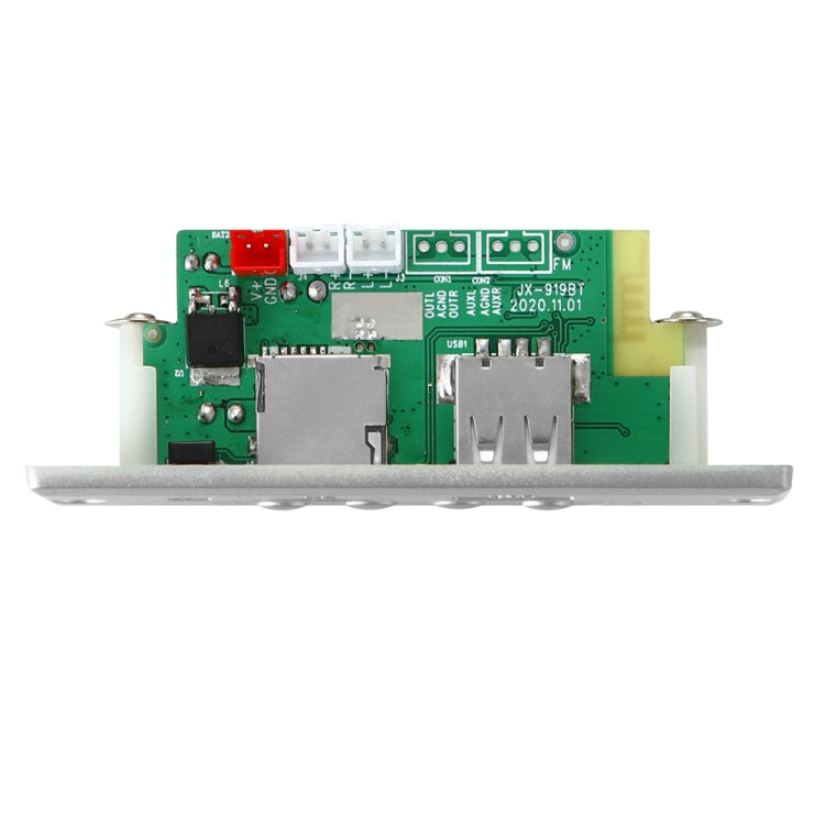 JX-919BT Scheda di decodifica lettore audio MP3 per auto 12V Scheda TF USB AUX, con Bluetooth, JX-919BT