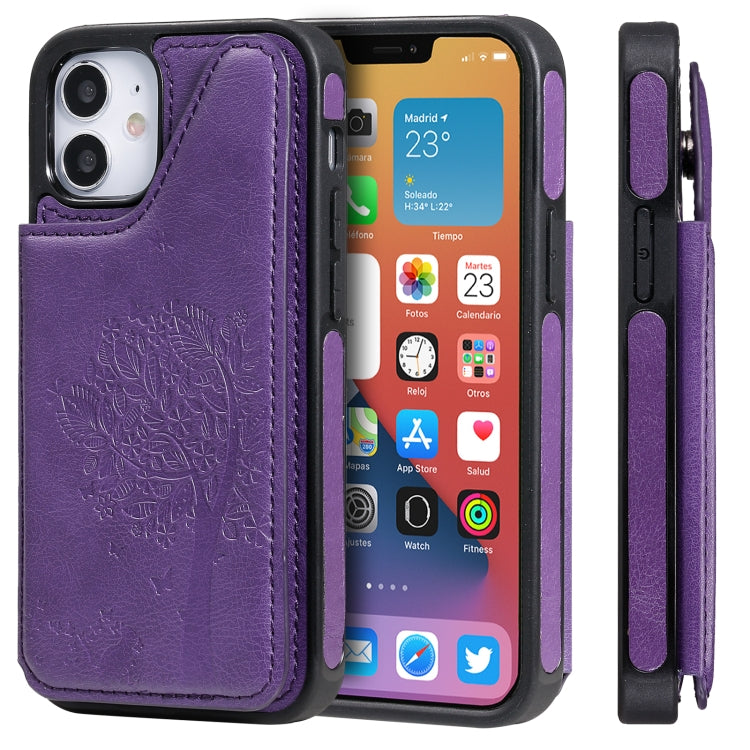 Custodia protettiva con slot carte per iPhone 12 mini