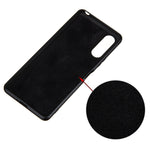 Custodia a copertura totale antiurto in silicone liquido Pure Color, For Sony Xperia 5 II