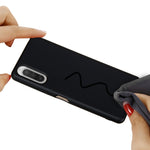 Custodia a copertura totale antiurto in silicone liquido Pure Color, For Sony Xperia 5 II
