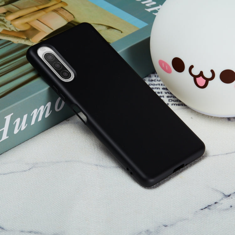 Custodia a copertura totale antiurto in silicone liquido Pure Color, For Sony Xperia 5 II