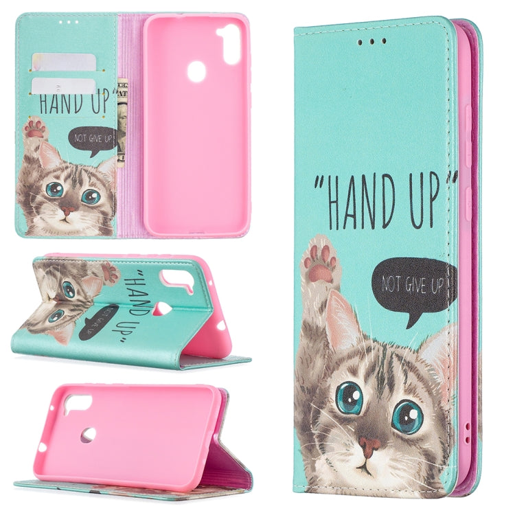 Custodia portafoglio in pelle PU per Samsung Galaxy A11