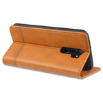 Custodia portafoglio in pelle per Xiaomi Redmi Note 9 e Redmi 10X