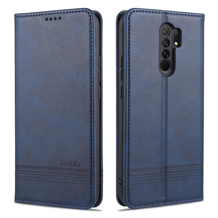 Custodia portafoglio in pelle per Xiaomi Redmi Note 9 e Redmi 10X