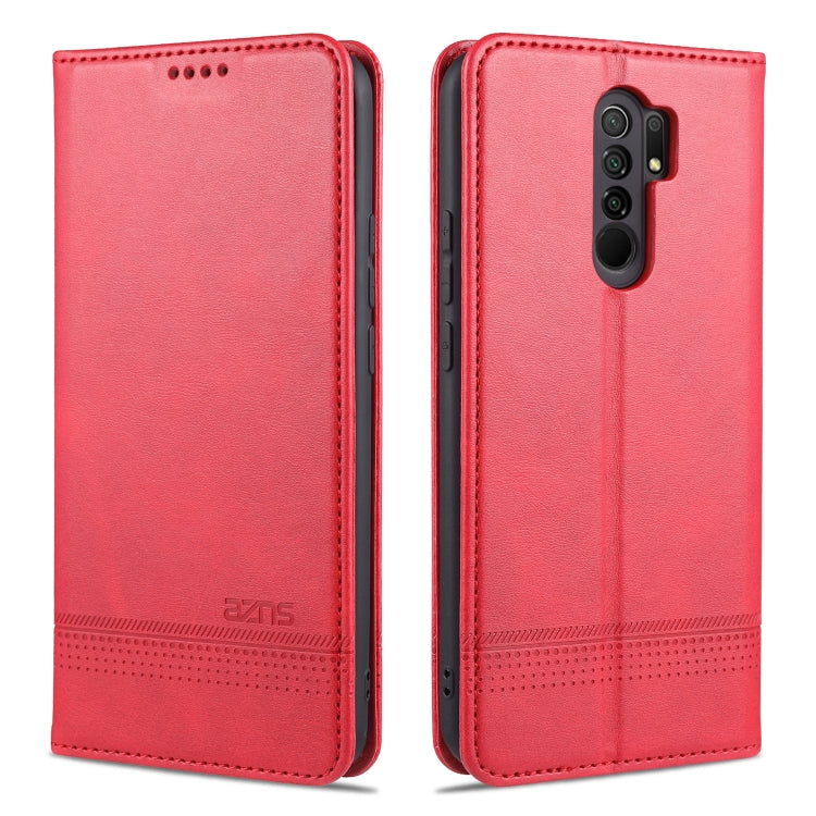 Custodia portafoglio in pelle per Xiaomi Redmi Note 9 e Redmi 10X