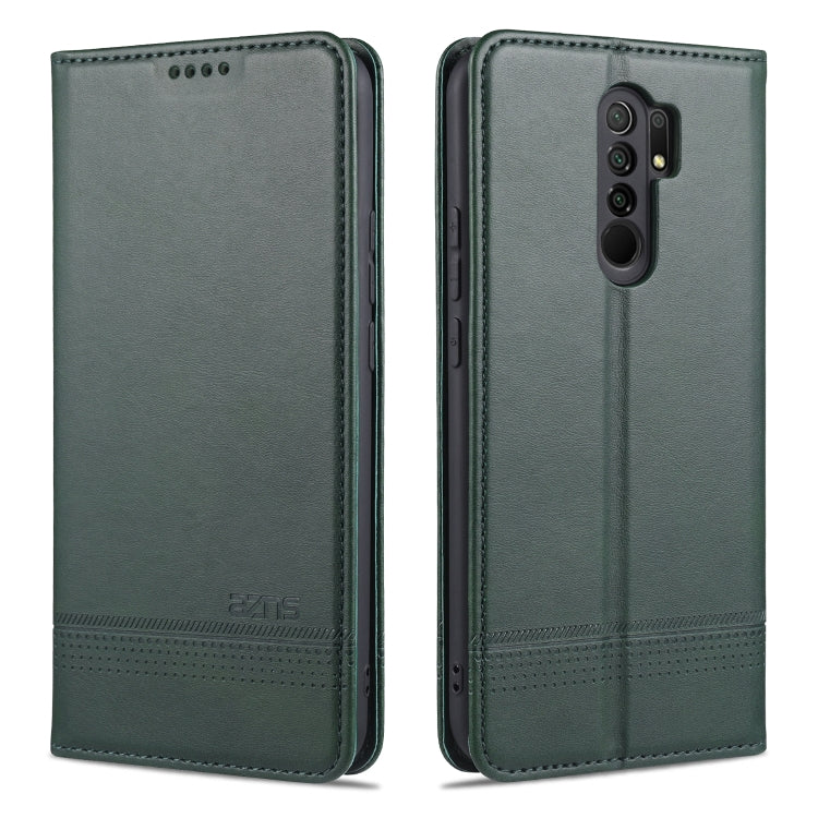 Custodia portafoglio in pelle per Xiaomi Redmi Note 9 e Redmi 10X