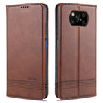 Custodia portafoglio in pelle per Xiaomi Redmi Note 9 e Redmi 10X